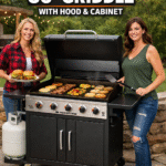 Blackstone 36 Griddle with Hood and Cabinet – Complete Outdoor Cooking Station for Serious Home Cooks