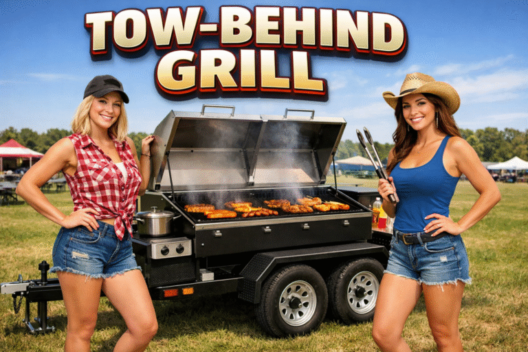 Tow Behind Grill