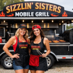 Mobile Grill Trailer – Complete Moving Kitchen for Catering, Events, and Street Food Business