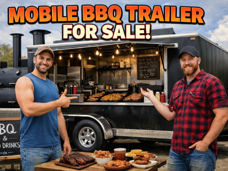 Mobile BBQ Trailer for Sale – Cost, Features, and Best Options for Starting a BBQ Business