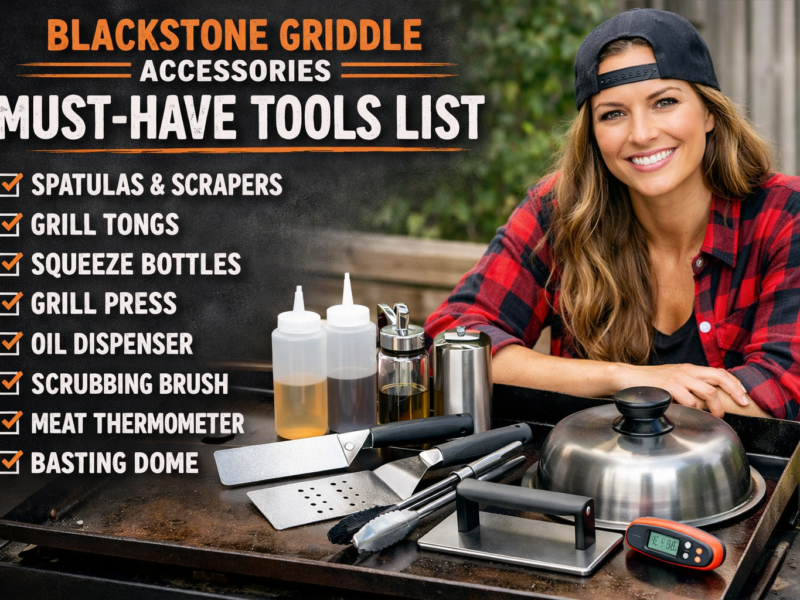 Blackstone Griddle Accessories Must Have Tools List – Essential Tools Every Griddle Owner Needs