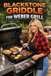 Read more about the article Blackstone Griddle for Weber Grill – Can You Turn Your Weber Into a Flat Top?