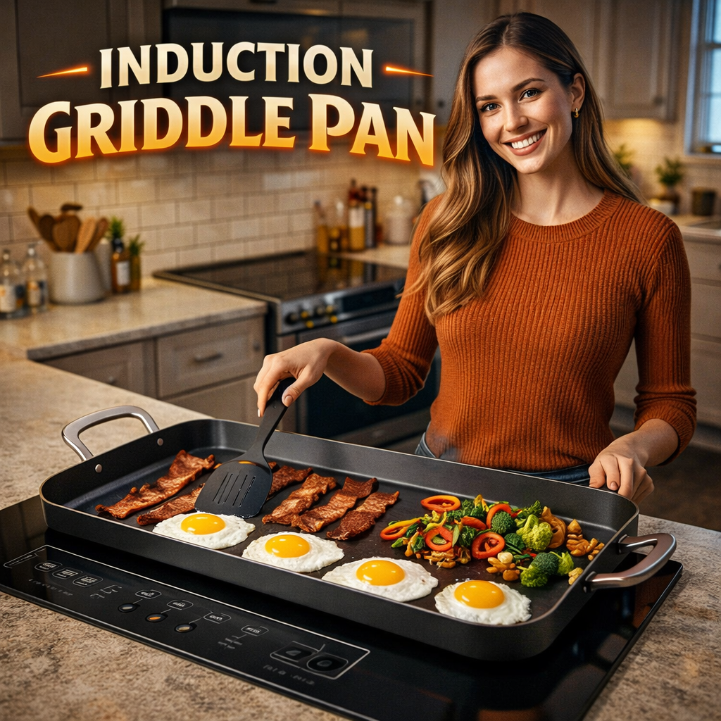 You are currently viewing Induction Griddle Pan – The Best Flat Top Cooking for Induction Cooktops