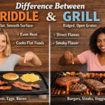 Difference Between Griddle and Grill – Which One Should You Choose?