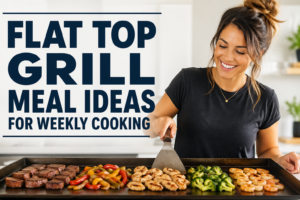 Read more about the article Flat Top Grill Meal Ideas for Weekly Cooking – Simple Weekly Plan for Easy Home Meals