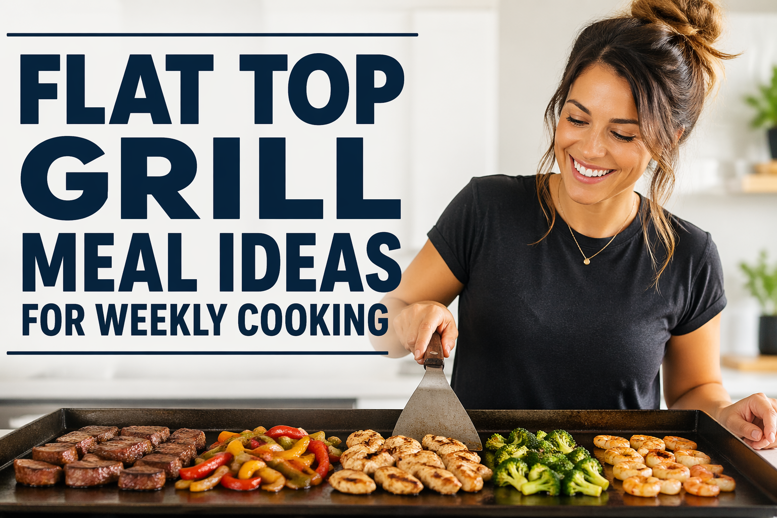 You are currently viewing Flat Top Grill Meal Ideas for Weekly Cooking – Simple Weekly Plan for Easy Home Meals