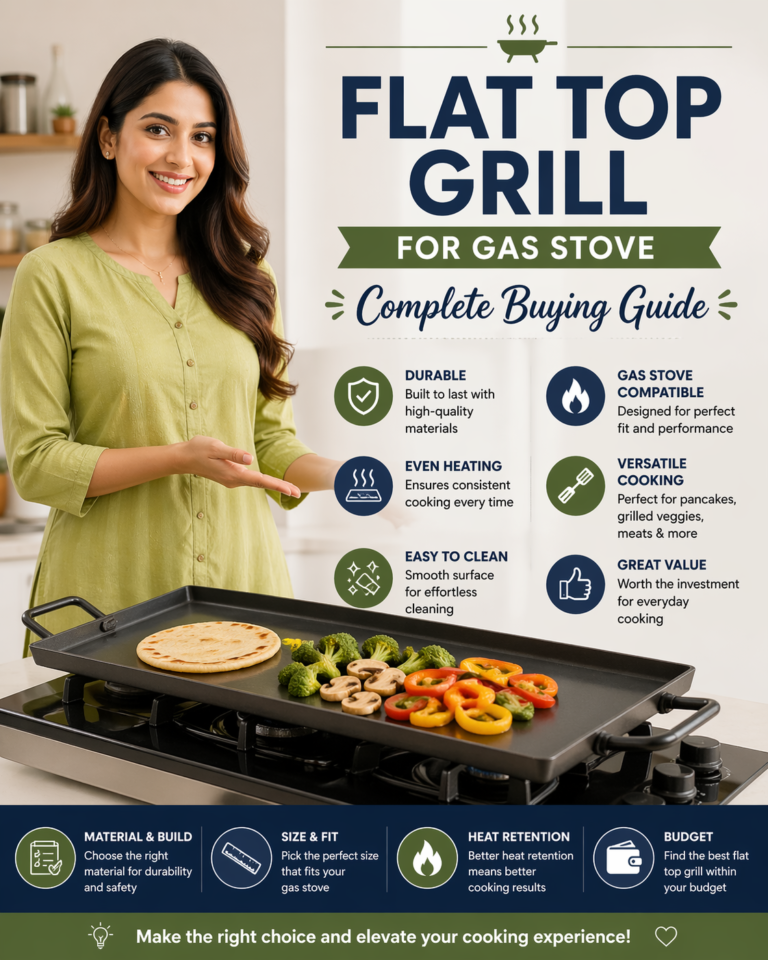 Flat Top Grill for Gas Stove Complete Buying Guide