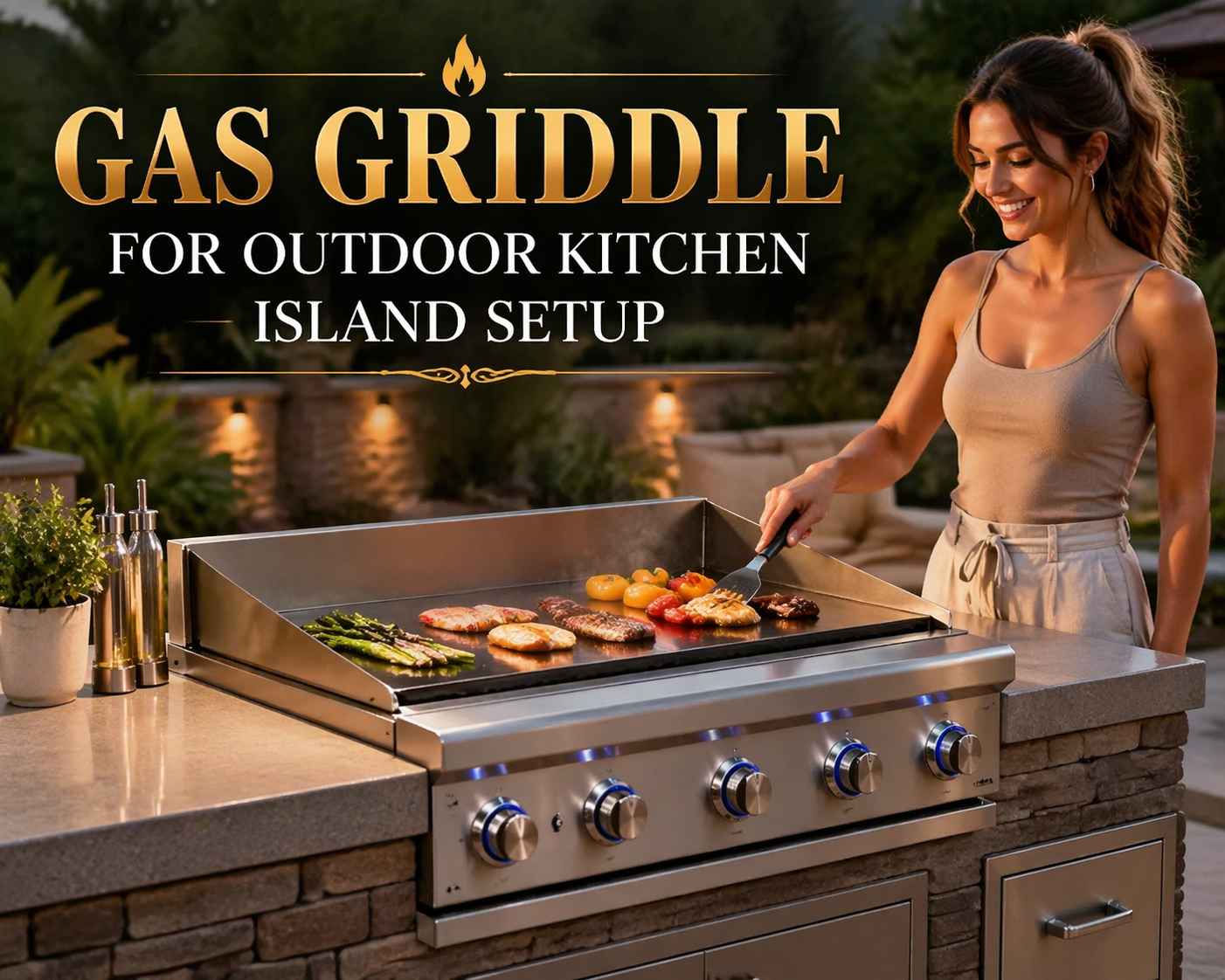 You are currently viewing Gas Griddle for Outdoor Kitchen Island Setup – Complete Guide to Choose the Perfect Built-In Griddle