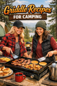 Read more about the article Griddle Recipes for Camping – 10 Easy Meals You Can Make at Your Campsite