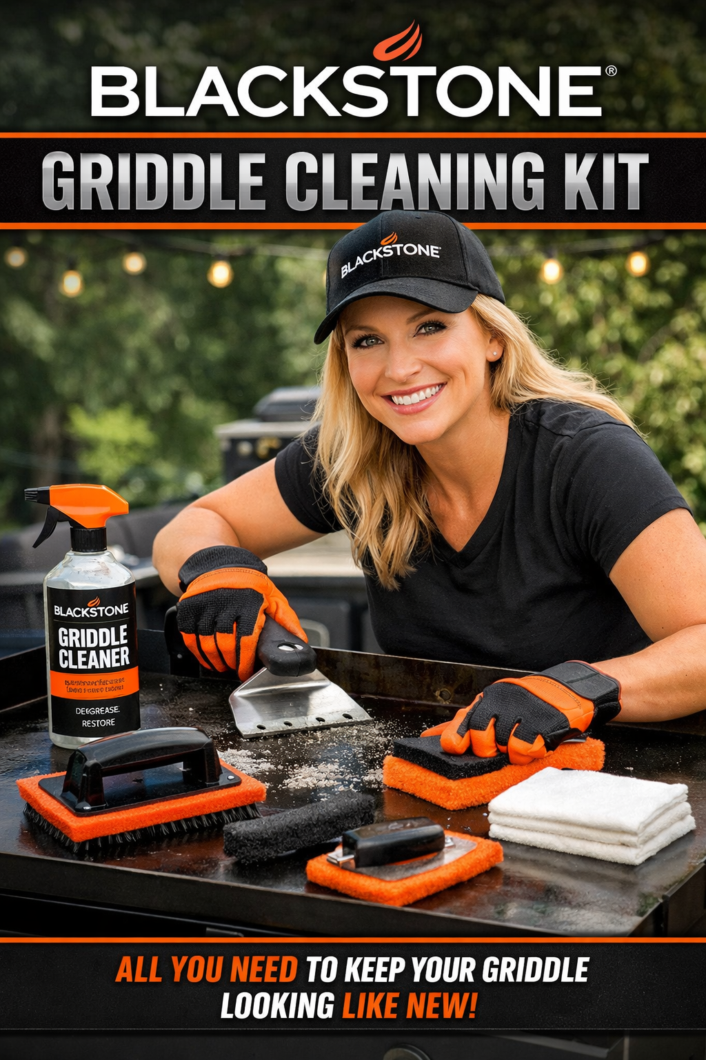 You are currently viewing Blackstone Griddle Cleaning Kit – Everything You Need for a Spotless Flat Top