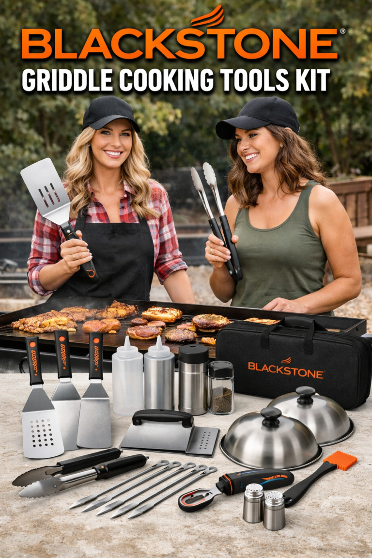 Blackstone Griddle Cooking Tools Kit – Essential Tools Every Griddle Owner Should Have