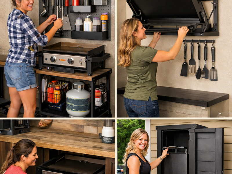Blackstone Griddle Storage Ideas Small Space – Smart & Practical Ways to Save Space