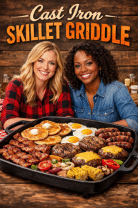 Read more about the article Best Cast Iron Skillet Griddle for Blackstone — The Combo That Changes Everything
