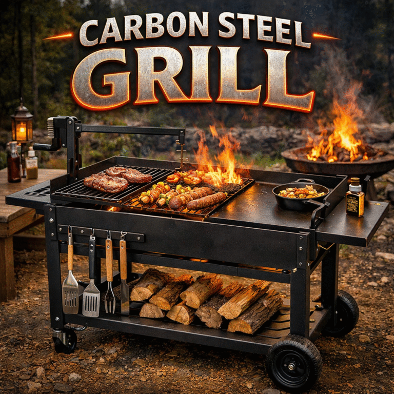 Carbon Steel Grill – Is It Better Than Cast Iron and Stainless Steel?