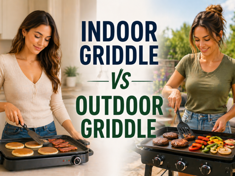 Indoor Griddle vs Outdoor Griddle Pros and Cons – Which One Is Right for Your Cooking Style?