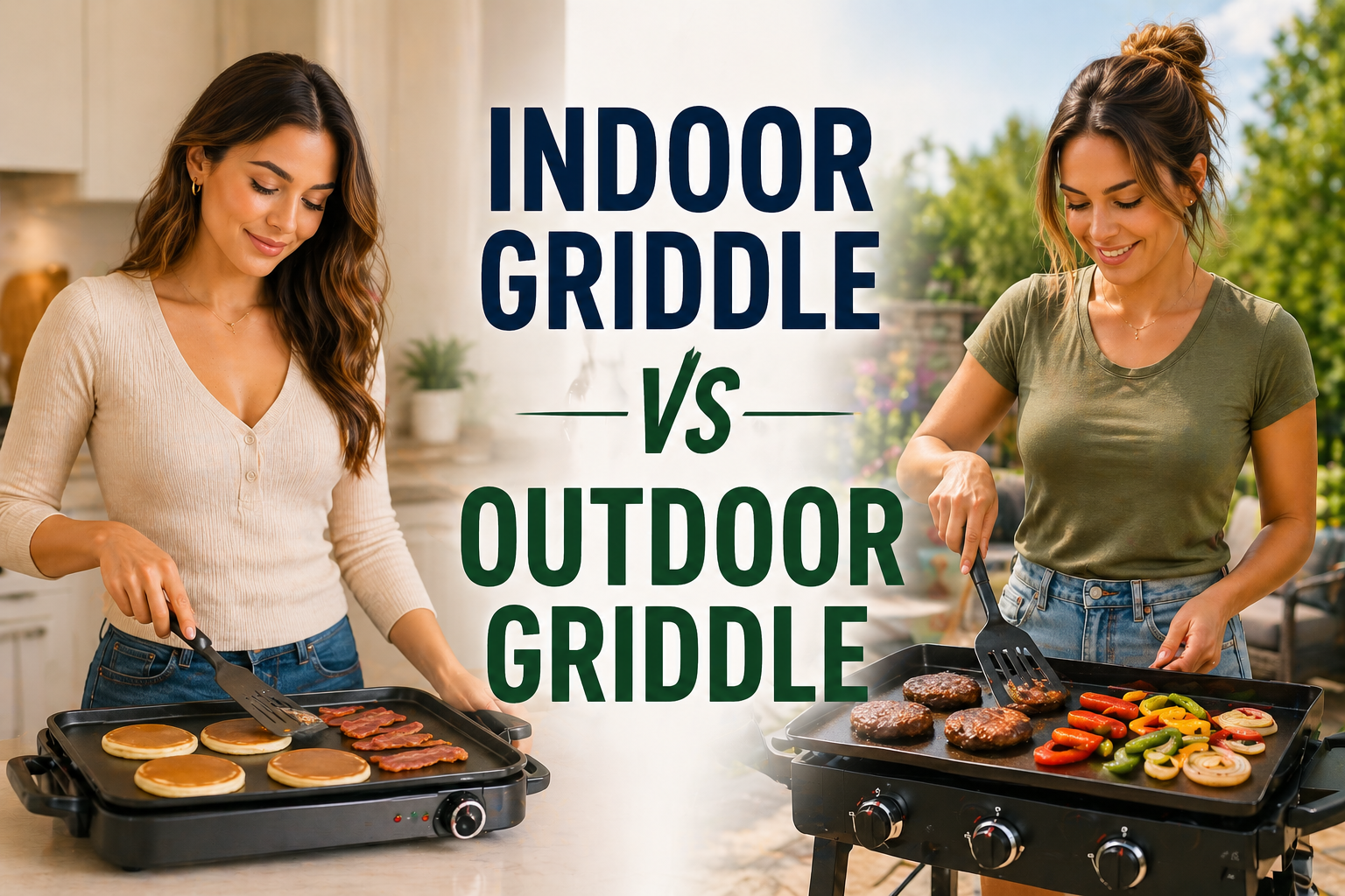 You are currently viewing Indoor Griddle vs Outdoor Griddle Pros and Cons – Which One Is Right for Your Cooking Style?