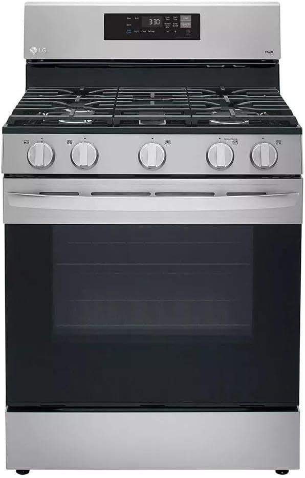 Gas Range with Griddle – Is It Worth It for Your Kitchen? LG LRGL5821S 30 in. 5.8 cu.ft. Smart Single Oven Gas Range with EasyClean, Wi-Fi Enabled in. Stainless Steel