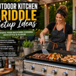 Outdoor Kitchen Griddle Setup Ideas Backyard – Creative Layout Ideas for Functional Cooking Space