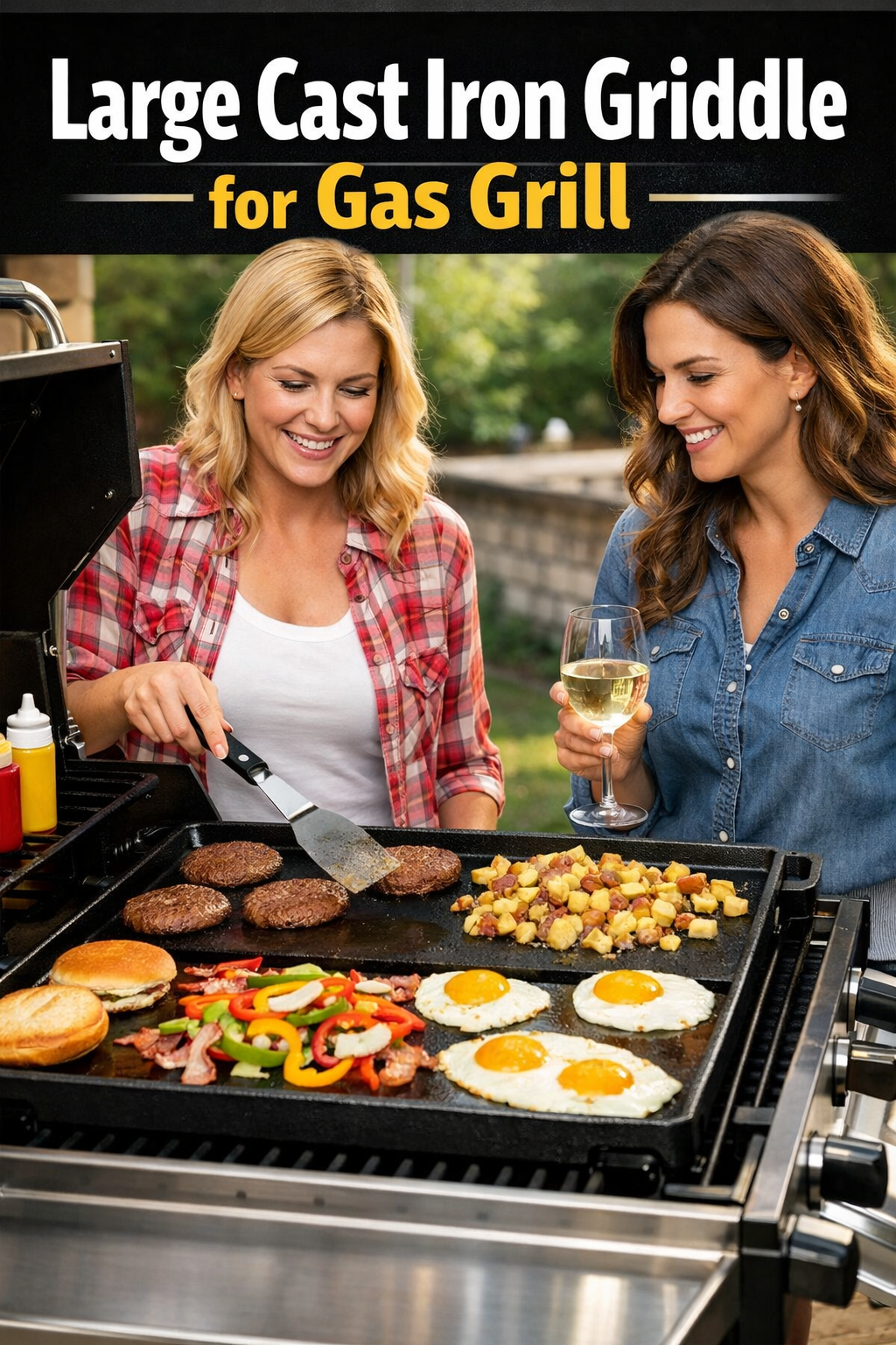 You are currently viewing Large Cast Iron Griddle for Gas Grill – Is It Worth Adding to Your Setup?