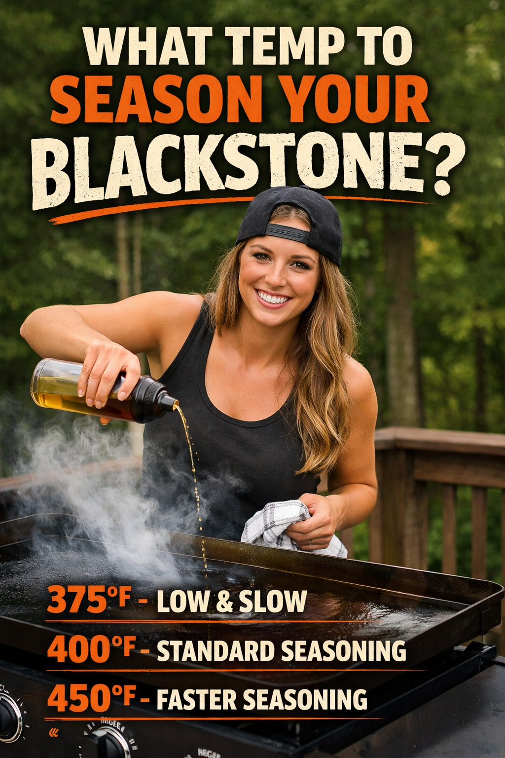 You are currently viewing What Temp to Season Blackstone – The Complete Seasoning Guide for Beginners
