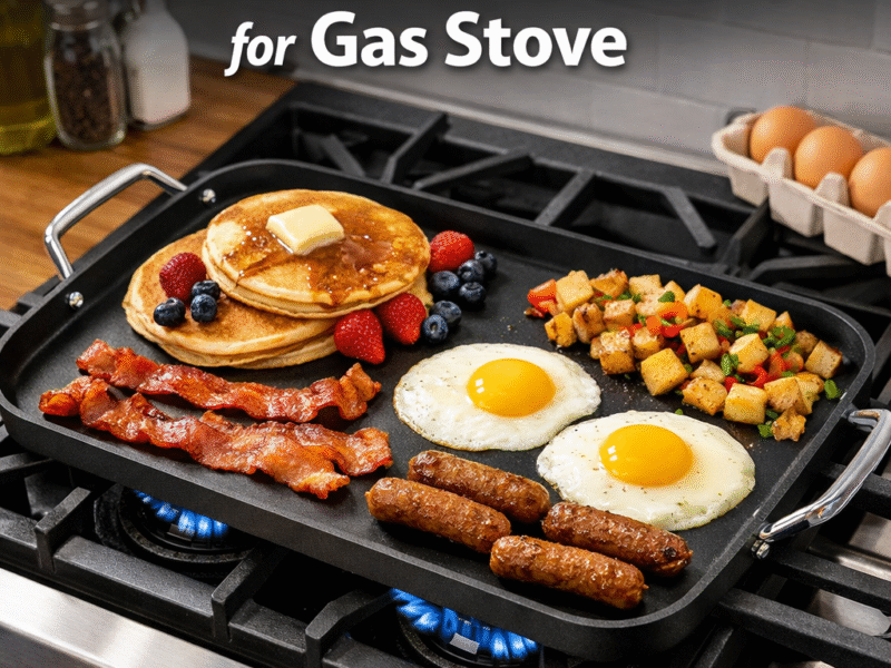 Non Stick Griddle for Gas Stove – Is It Worth Buying for Your Kitchen?