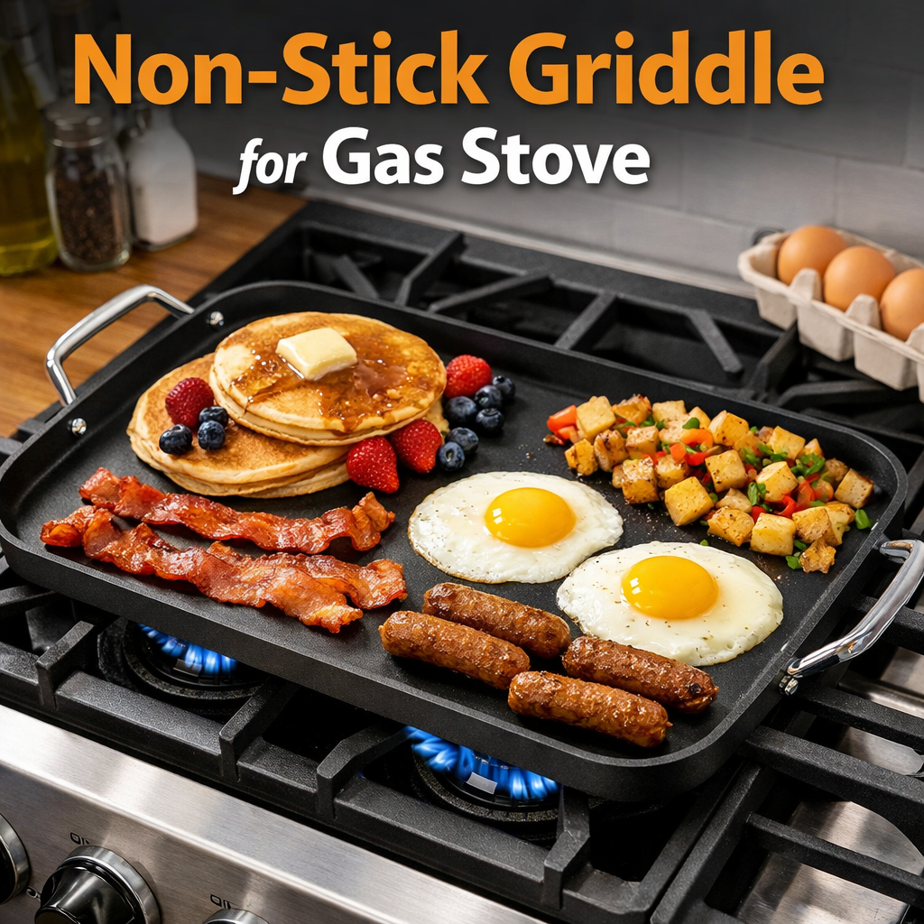 You are currently viewing Non Stick Griddle for Gas Stove – Is It Worth Buying for Your Kitchen?
