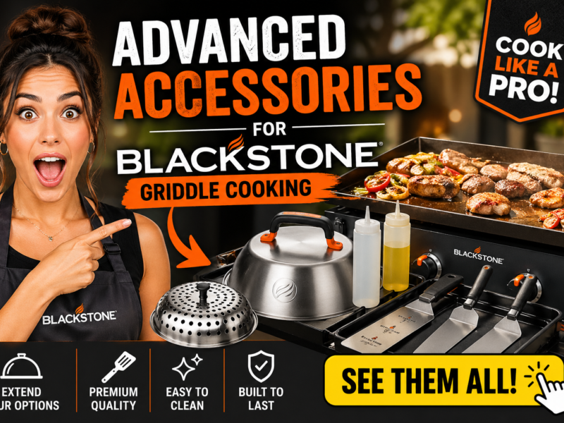 Advanced Accessories for Blackstone Griddle Cooking – Upgrade Your Setup Like a Pro