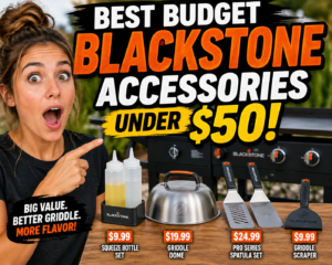 best budget Blackstone accessories under 50 dollars