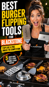 best burger flipping tools for Blackstone griddle