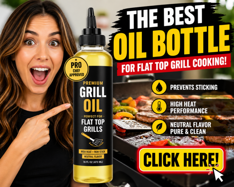 best oil bottle for flat top grill cooking