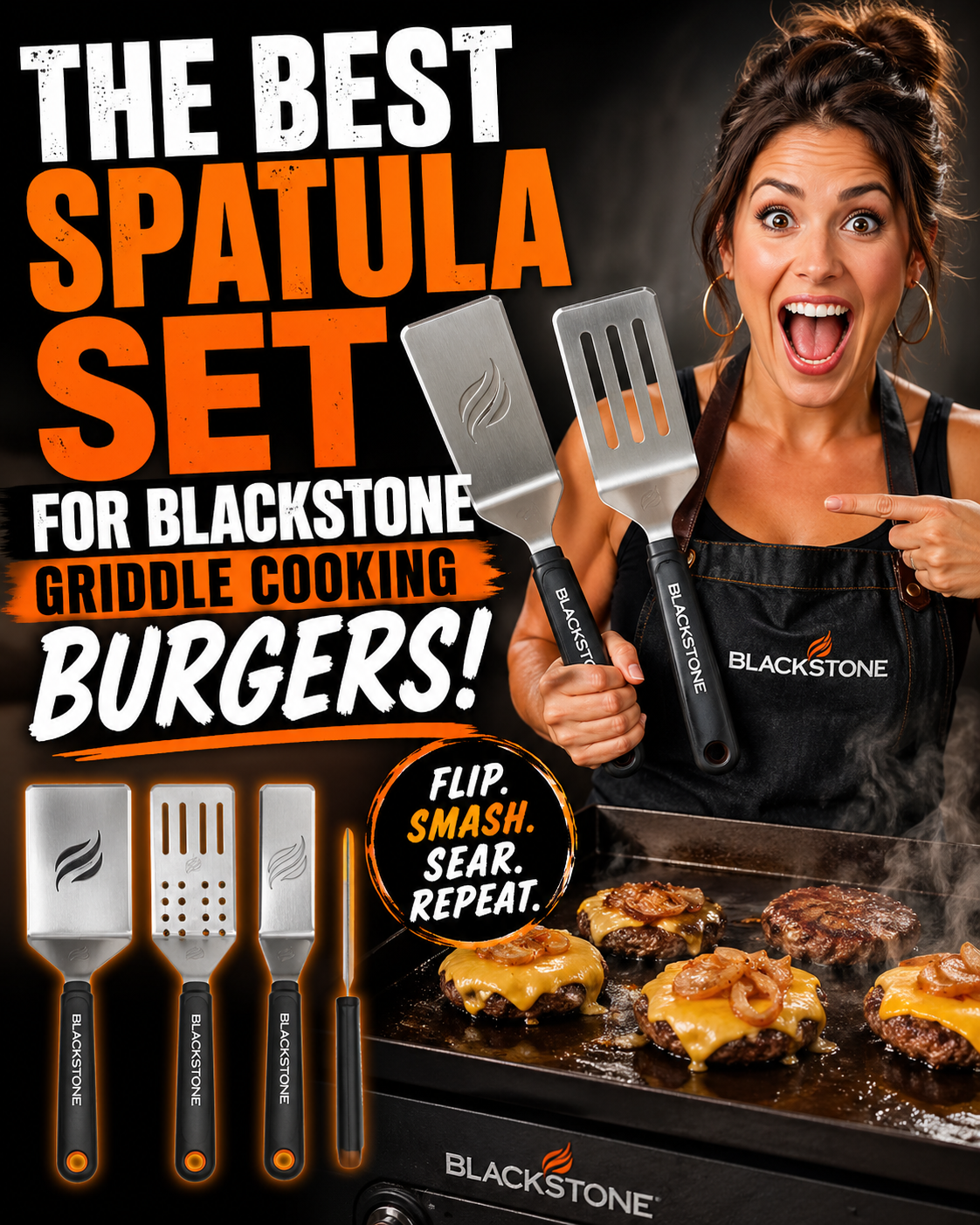 You are currently viewing Best Spatula Set for Blackstone Griddle Cooking Burgers – Flip Like a Pro Every Time