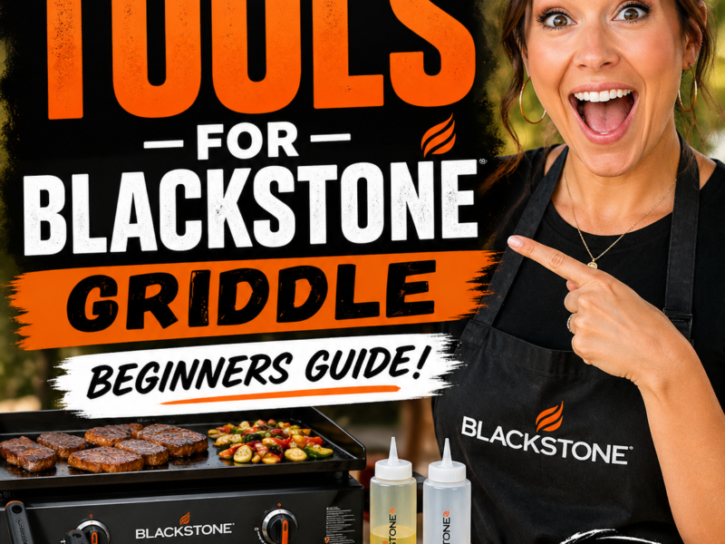 Essential Tools for Blackstone Griddle Beginners Guide – Start Cooking the Right Way