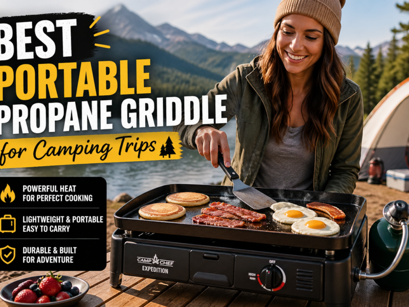 Best Portable Propane Griddle for Camping Trips – Easy Outdoor Cooking Anywhere You Go
