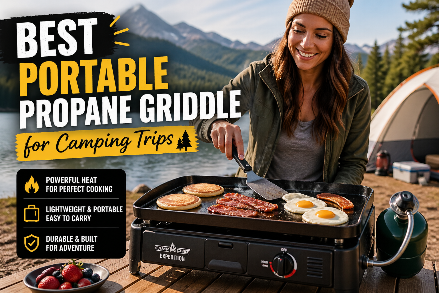 You are currently viewing Best Portable Propane Griddle for Camping Trips – Easy Outdoor Cooking Anywhere You Go