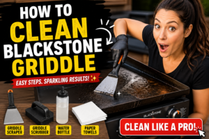 Read more about the article How to Clean Blackstone Griddle Using Cleaning Tools – Step-by-Step Guide for a Perfect Surface