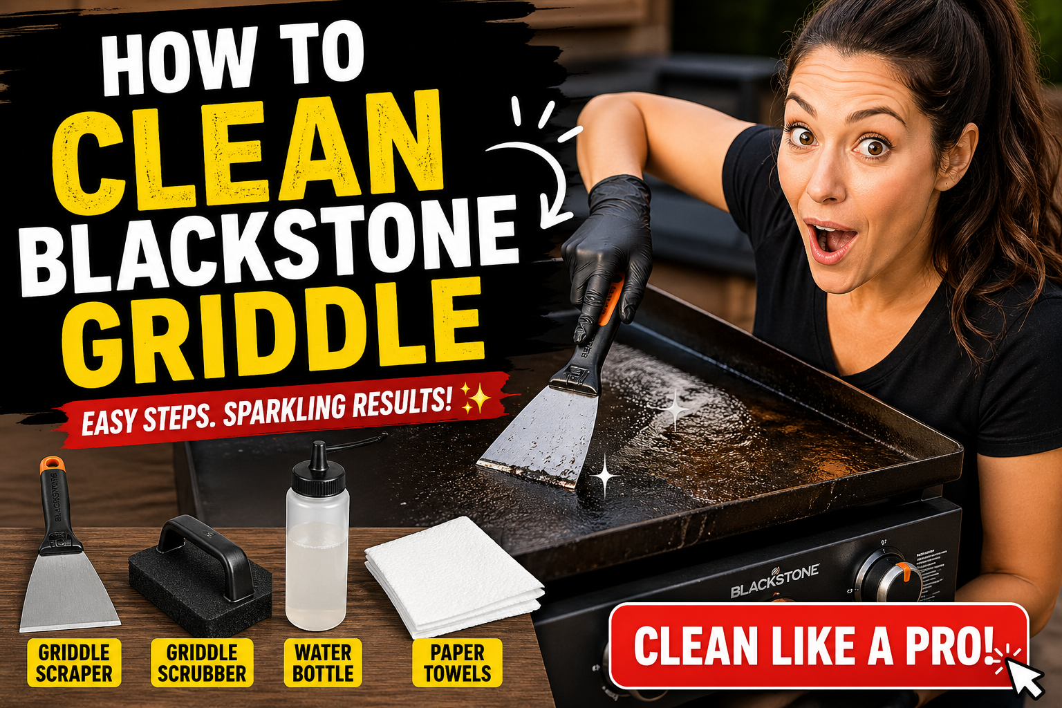 You are currently viewing How to Clean Blackstone Griddle Using Cleaning Tools – Step-by-Step Guide for a Perfect Surface