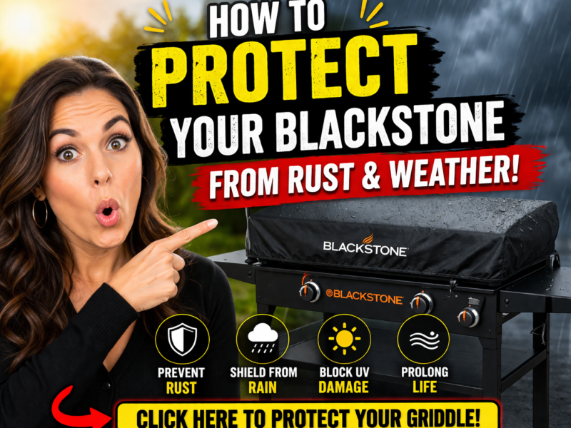 How to Protect Blackstone Griddle from Rust and Weather – Simple Steps That Save Your Griddle