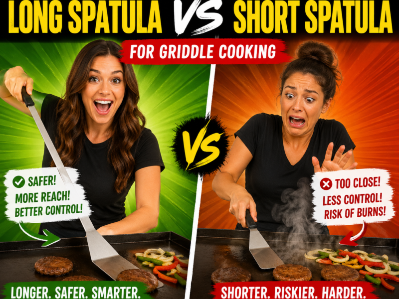 Long Spatula vs Short Spatula for Griddle Cooking – Which One Should You Use?