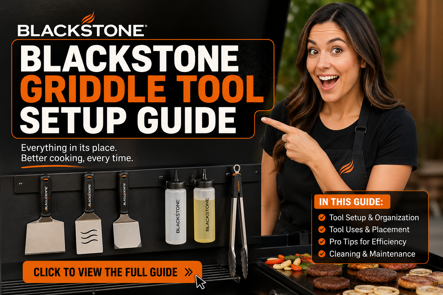 You are currently viewing Professional Blackstone Griddle Tool Setup Guide – Build the Perfect Cooking Station Like a Pro
