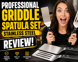 Read more about the article Professional Griddle Spatula Set Stainless Steel Review – Are These Tools Worth It in 2026?