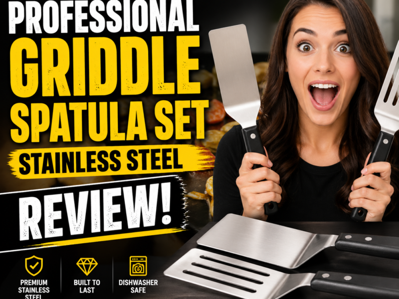 Professional Griddle Spatula Set Stainless Steel Review – Are These Tools Worth It in 2026?