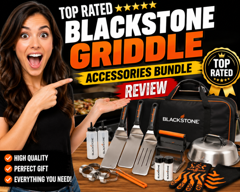 top rated Blackstone griddle accessories bundle review