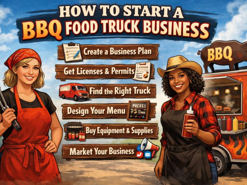 How to Start BBQ Food Truck Business – Complete Beginner Guide for a Profitable Mobile BBQ Setup