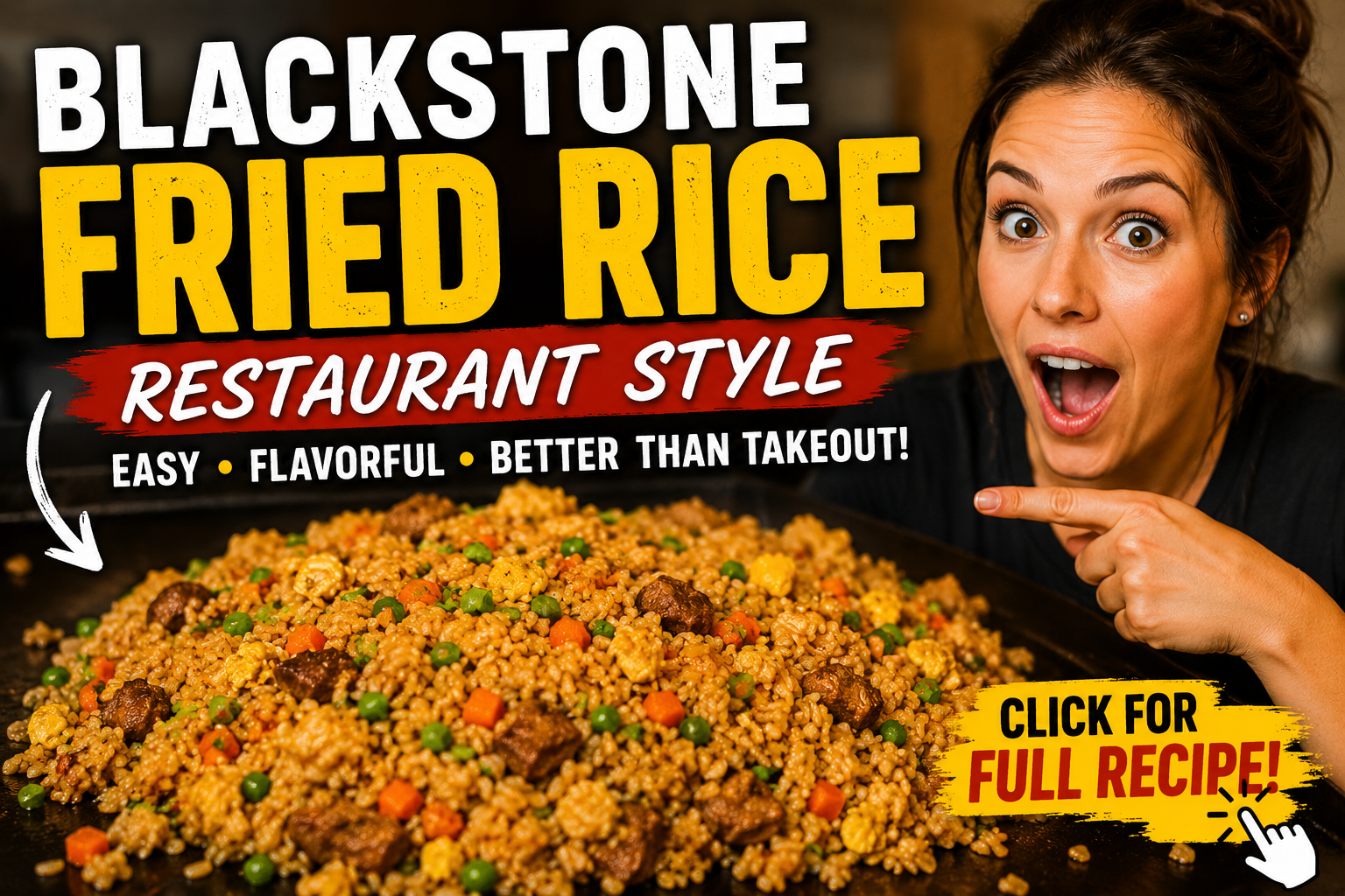 You are currently viewing Blackstone Fried Rice Recipe Restaurant Style – Easy Hibachi Flavor at Home