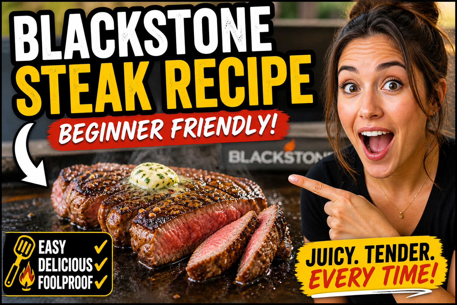 You are currently viewing Blackstone Steak Recipe Beginner Friendly – Juicy, Tender & Perfect Every Time (2026)