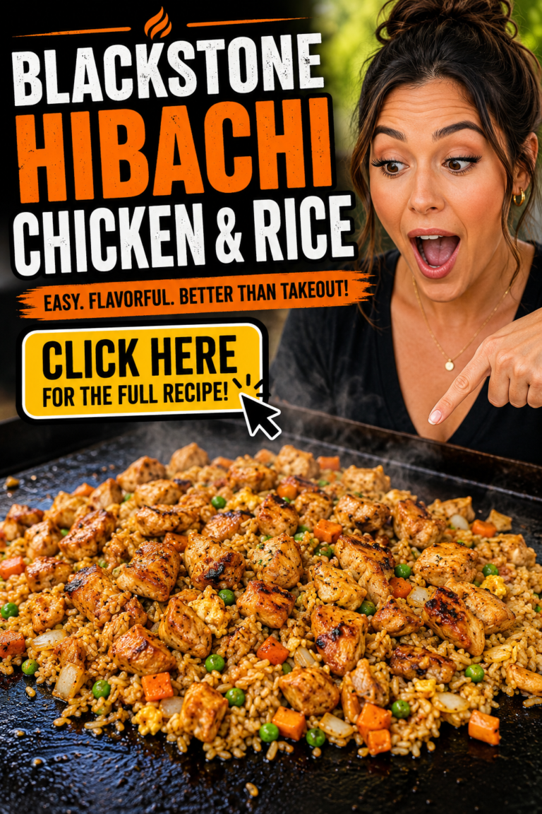 Blackstone hibachi chicken and rice recipe