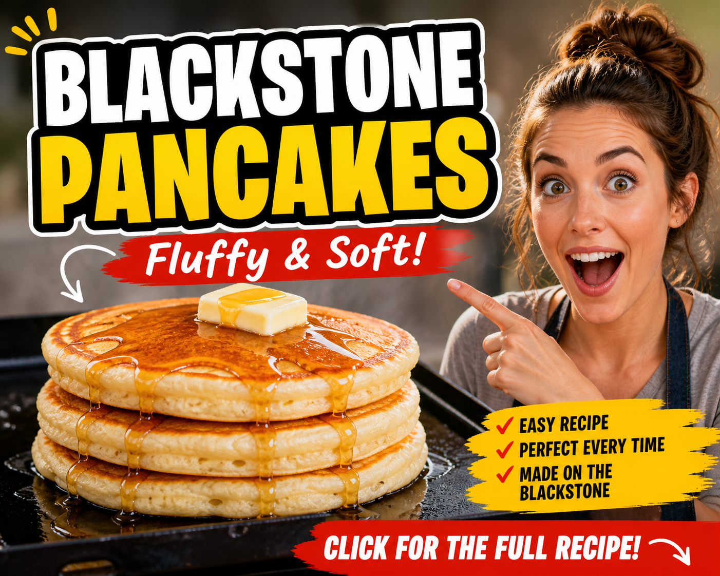 You are currently viewing Blackstone Pancake Recipe Fluffy and Soft – Easy Beginner Guide (2026)
