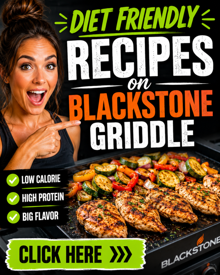 Diet Friendly Recipes on Blackstone Griddle