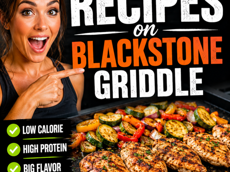 Diet Friendly Recipes on Blackstone Griddle – Healthy, Filling & Easy Meals