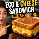 Egg and Cheese Sandwich on Blackstone Griddle – Easy, Crispy & Perfect Every Time (2026)